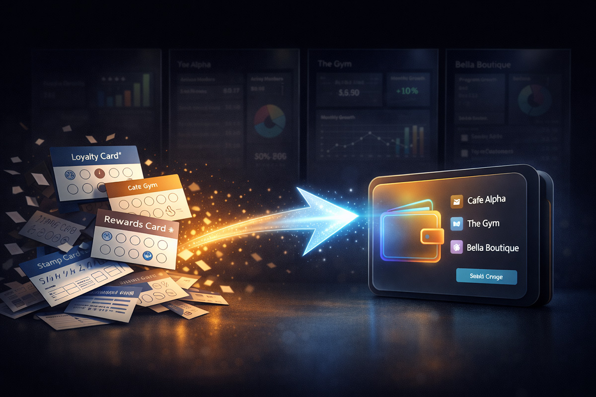 We give your customers one shared wallet